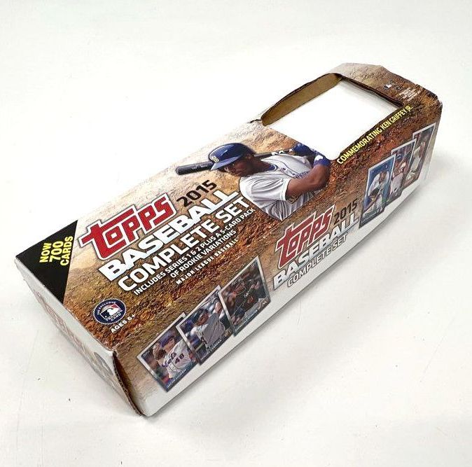 Baseball Card Lot 2015 Topps Series 1 & 2 Partial Set Approx 600 See Photos